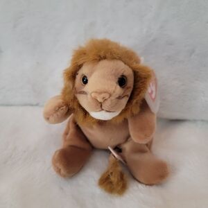 Brown Plush Lion Toy
